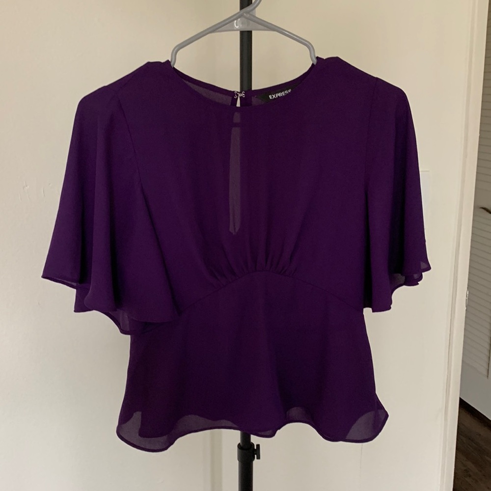 Purple Express Blouse